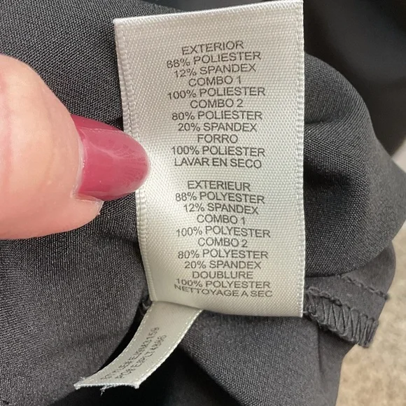 Eliza J Sheer Sleeve Black Jumpsuit (8) - Picture 12 of 13